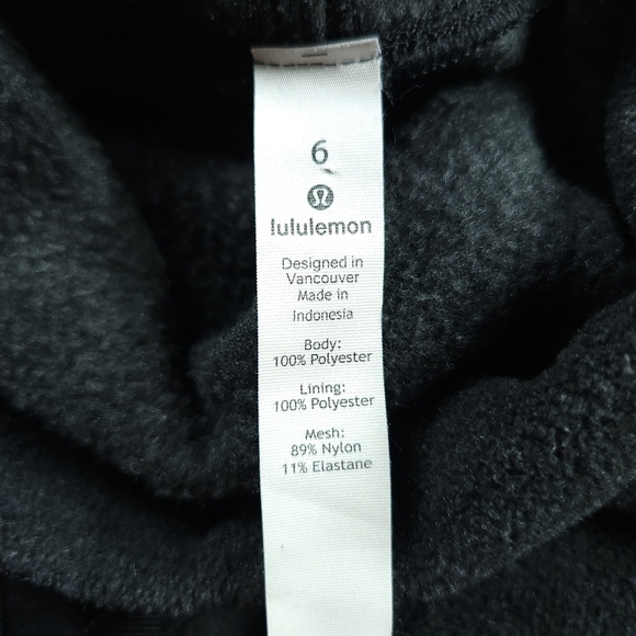 Lululemon Go Forward Pullover Funnelneck Fleece Sweater Sz 6 - Picture 4 of 8